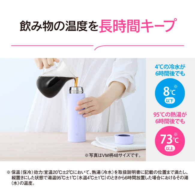 象印 シームレスせん 史上最高保温力 サーモリング構造 新商品 ステンレスマグ 食洗機OK SU-AA36